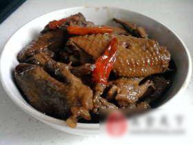 卤鸡三样