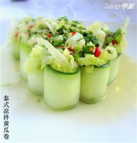 泰式凉拌黄瓜卷