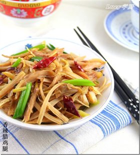 香辣腊鸡腿