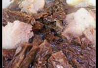 咸黄瓜皮炖肉的做法 步骤4