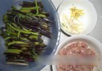 蕨菜肉丝的做法 步骤4