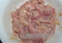 蕨菜肉丝的做法 步骤2