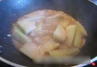 咸虾酱焖老节瓜的做法 步骤6