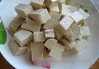 金玉古老豆腐的做法 步骤1