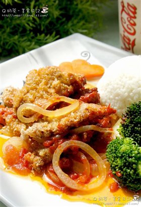 美味猪扒饭