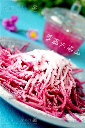 雪盖火焰山