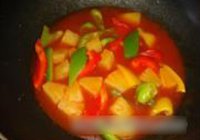 菠萝咕噜鸡肉的做法 步骤9