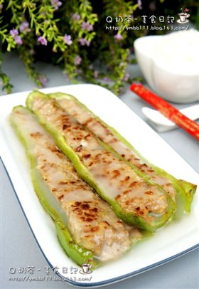 肉酿尖椒