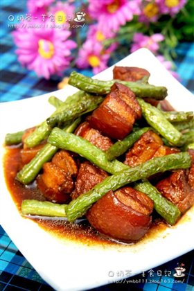豆角红烧肉