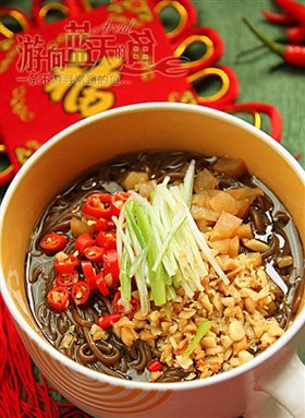 酸辣蕨根粉