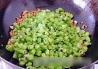 榄菜肉米四季豆的做法 步骤11