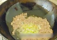 榄菜肉米四季豆的做法 步骤9