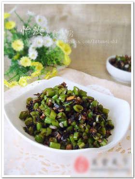 榄菜肉米四季豆