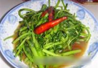 蒜蓉茼蒿的做法 步骤5