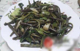 厥菜炒大蒜