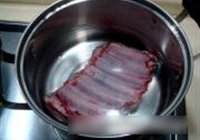 京味儿烧羊排的做法 步骤1