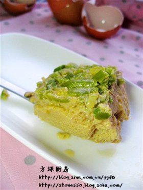 鸡蛋焖子