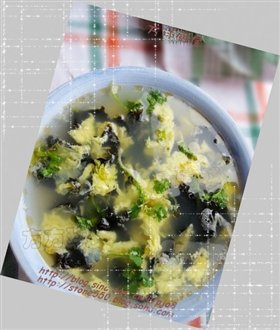 木耳鸡蛋汤