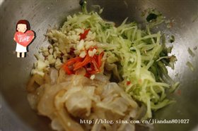 凉拌三丝