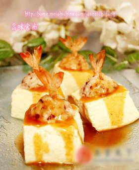 豆腐凤尾虾