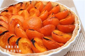 焦糖杏子派