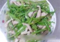芹菜肉丝的做法 步骤5