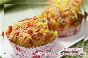 芝士蔬菜面包