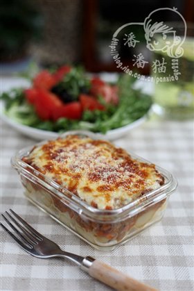 奶酪肉酱焗土豆球