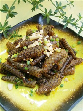 红油拌鱼皮