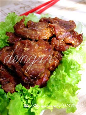 蜜汁烤肉
