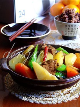 土豆烧牛肉