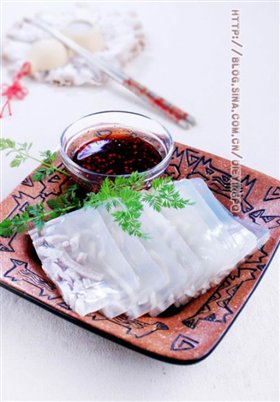 水晶肉皮冻