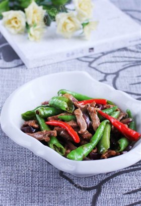 鼓椒牛柳