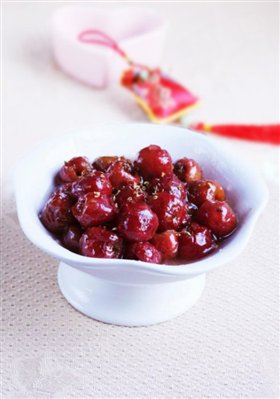 桂花炒红果