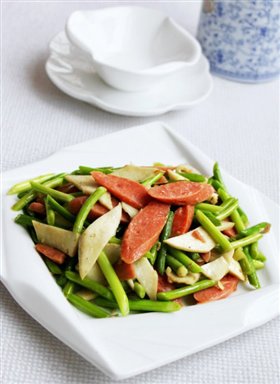 三色杏鲍菇