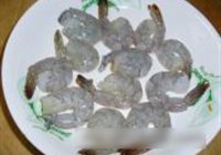 荠菜虾球的做法 步骤5