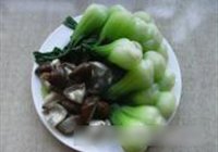 海米香菇扒油菜的做法 步骤6