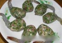 荠菜虾球的做法 步骤6