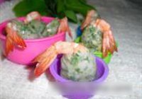 荠菜虾球的做法 步骤9