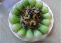海米香菇扒油菜的做法 步骤11