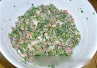荠菜虾球的做法 步骤4