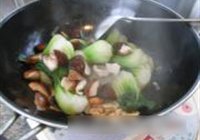 海米香菇扒油菜的做法 步骤9