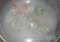荠菜虾球的做法 步骤8