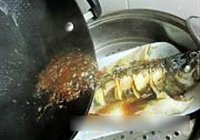 椒汁蒸鲈鱼的做法 步骤16