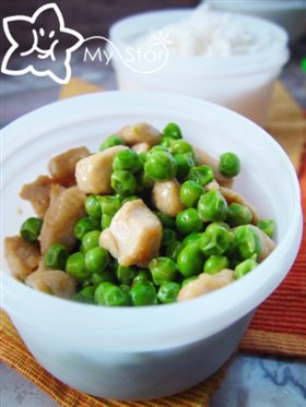 豌豆鸡米