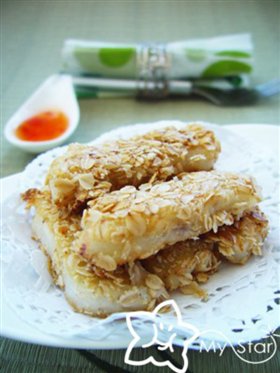 麦片香鳕鱼