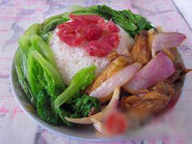 香草可乐糖鸡翅饭
