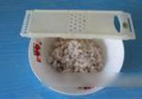 蒸莲藕肉末丸子的做法 步骤3