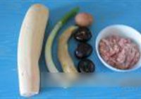 蒸莲藕肉末丸子的做法 步骤1
