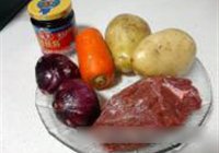 胡萝卜土豆焖牛肉的做法 步骤1